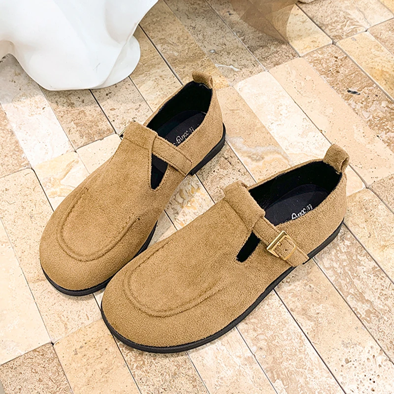 Designer Frauen Wohnungen Schuhe Sport Sneaker Casual Wildleder Loafer Schuhe Frau 2026 Frühjahr Neue Walking Laufen Komfort Schuhe Mujer