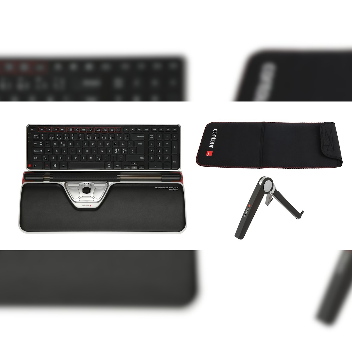 Contour RollerMouse Red Plus Wireless - Travel Kit Image