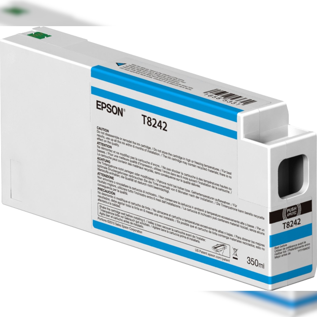 Epson Tintenpatrone UltraChrome HDX/HD light black 350 ml T 54X7 Image