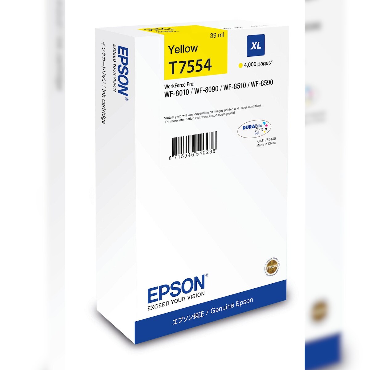 Patrone Epson T7554 yellow Xl T7554 Image
