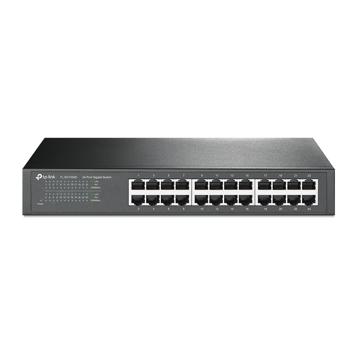 tp-link TL-SG1024D 24-PORT GIGAB SWITCH 10/100/1000 MBIT/S-RJ45-PORTS Image