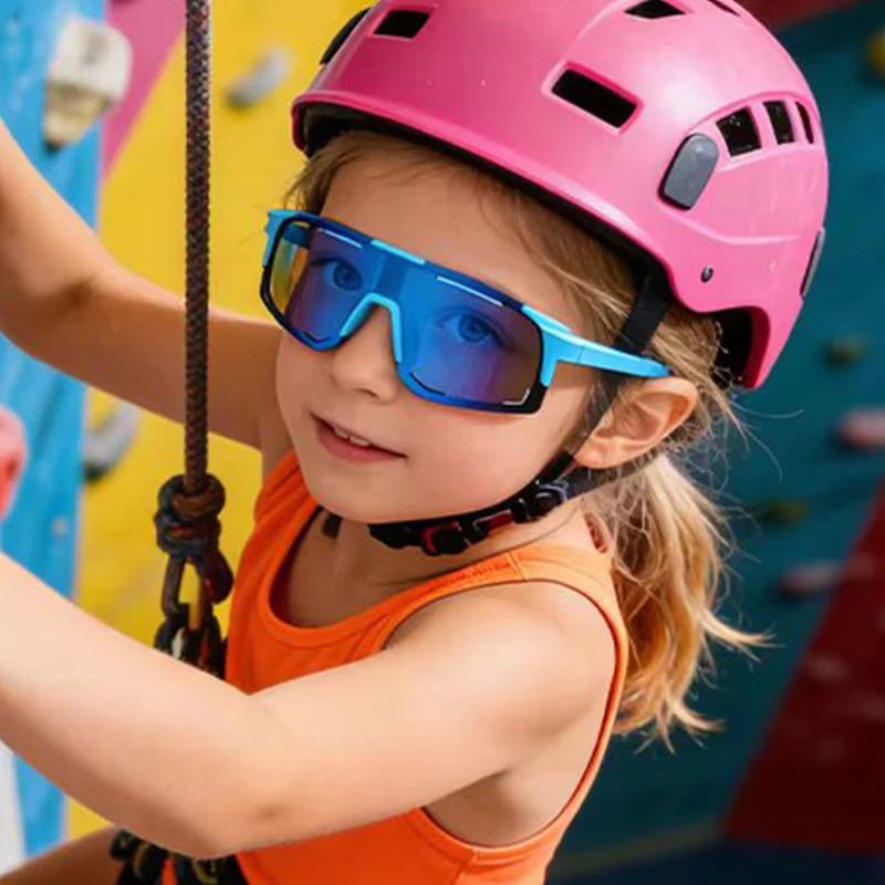 Kinder-Fahrradbrille, Outdoor-Sport, Straße, Mountainbike, Klettern, Skateboarden, Augenschutzbrille 9029 Image