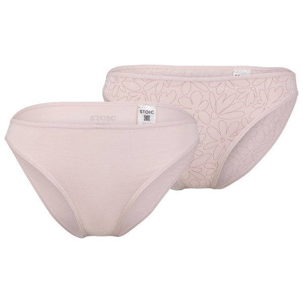 Stoic - Women's TrosaSt. Brief 2-Pack - Kunstfaserunterwäsche Gr M rosa