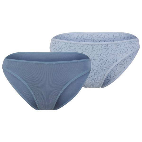 Stoic - Women's TrosaSt. Brief 2-Pack - Kunstfaserunterwäsche Gr M grau