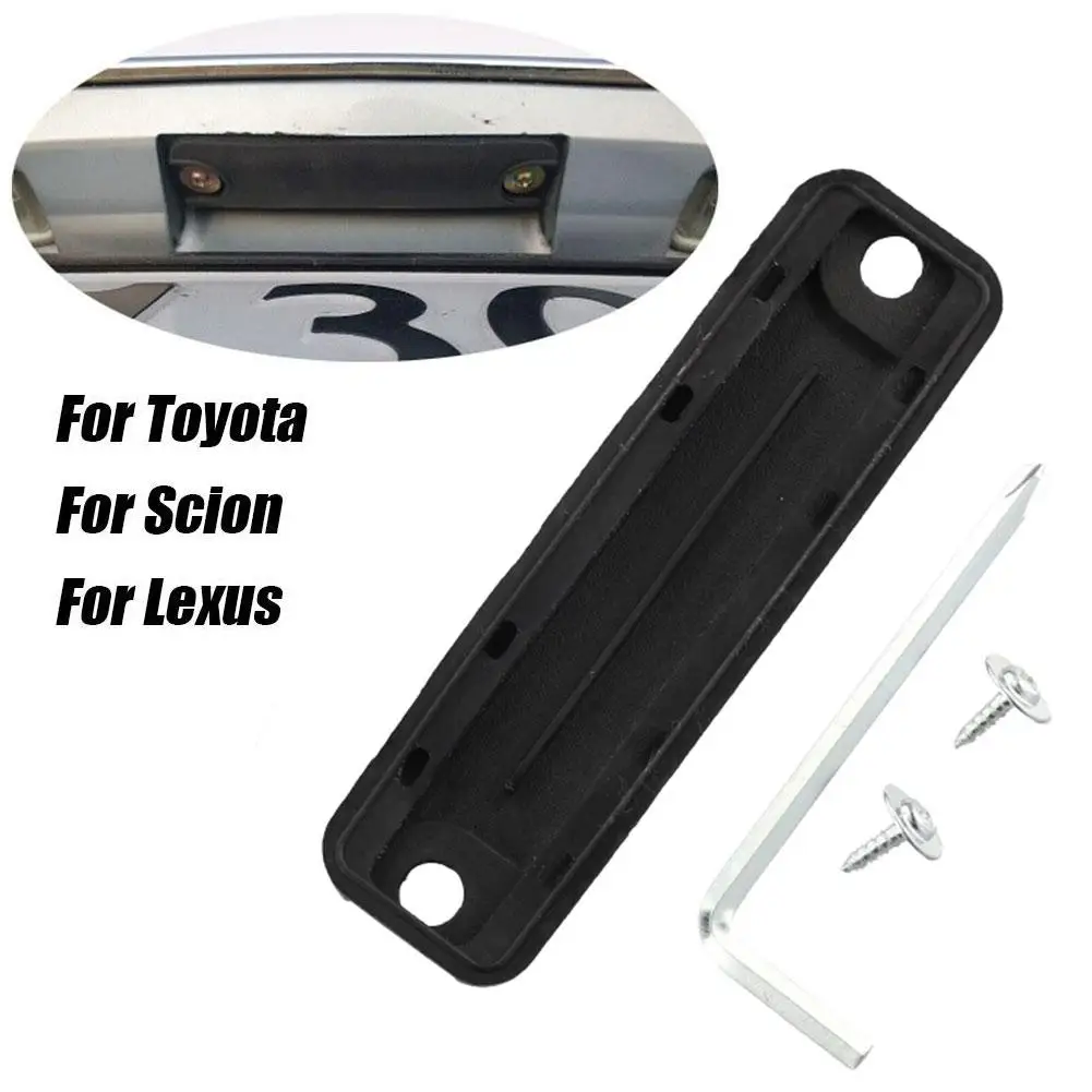 Stamm Hatch Heckklappe Schalter Latch Release-Taste Gummi Abdeckung Für Toyota Avalon 2005-2012 Camry 4Runner Sienna Scion ﻿ Image