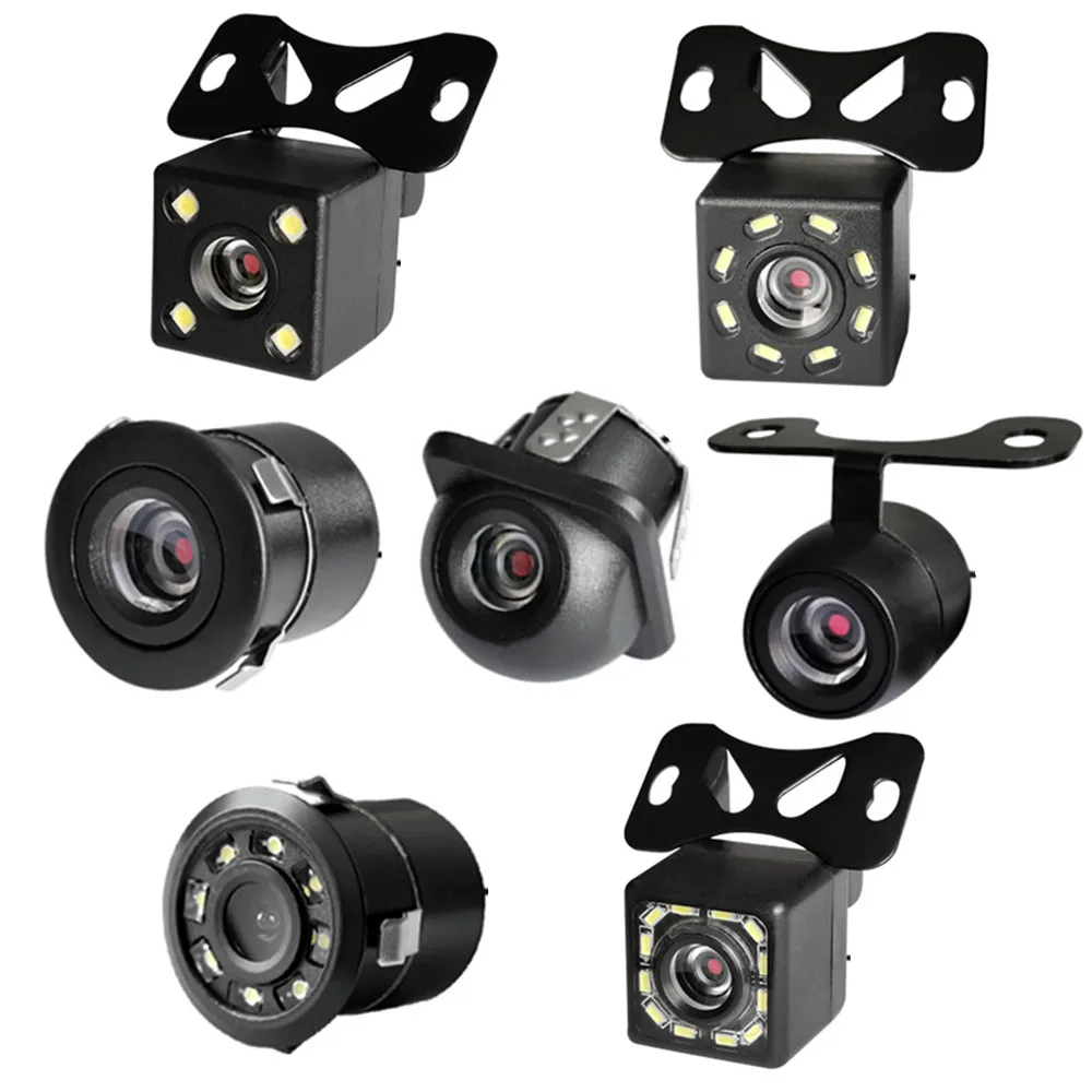 Telecamera per retromarcia HD grandangolare per auto 12LED Visione notturna Telecamera per retromarcia Telecamera per retromarcia Telecamera per retromarcia Immagine ad alta definizione impermeabile