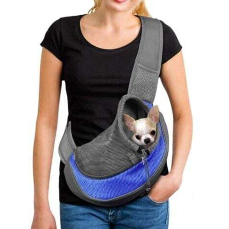 Borsa Per Il Trasporto Di Cani, Borsa A Tracolla In Rete Traspirante Per Cani E Gatti, Borsa A Tracolla Per Cuccioli, Borsa A Tracolla Regolabile, Borsa Da Viaggio Per Piccoli Animali, Cane, L
