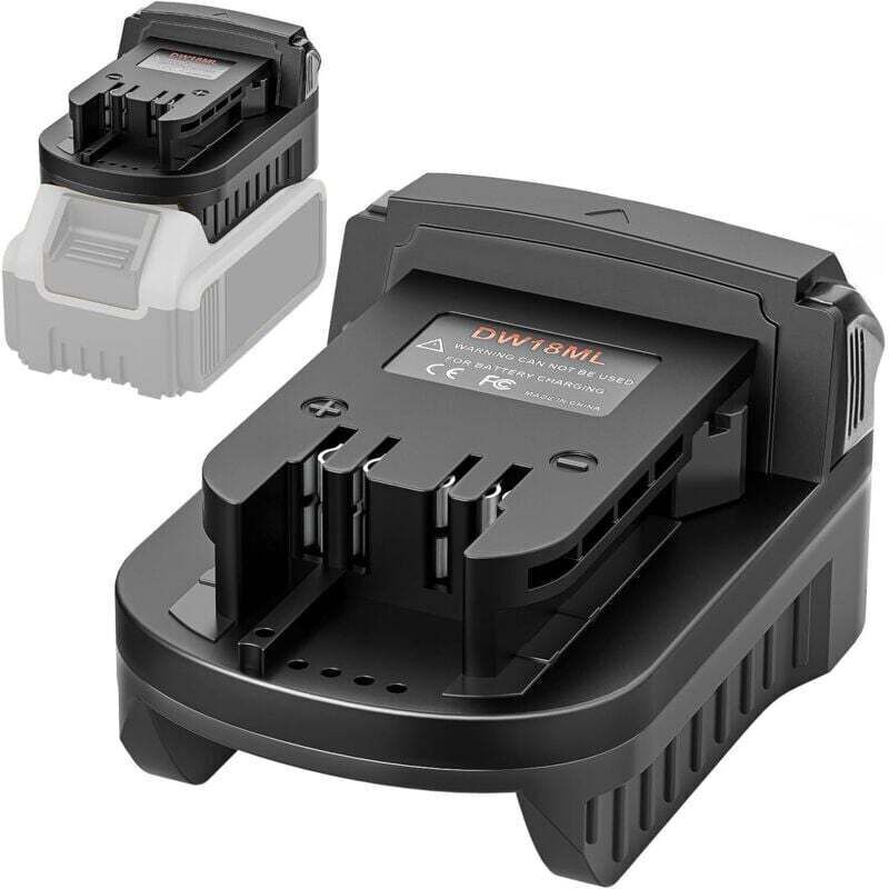 Adattatore Per Batteria Da Dewalt A Milwaukee, Convertitore Di Batteria Al Litio Da 18-20 V Per Elettroutensili Cordless M18 (solo Adattatore)
