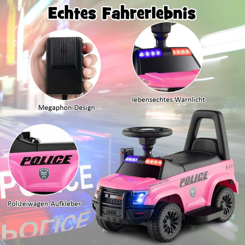 Auto Elettrica Per Bambini Della Polizia Auto Elettrica Per Bambini Da 6 V Con Vano Portaoggetti Rosa 88303953 88303953 88303953 88303953 88303953 88303953 88303953 88303953 88303953 88303953 88303953