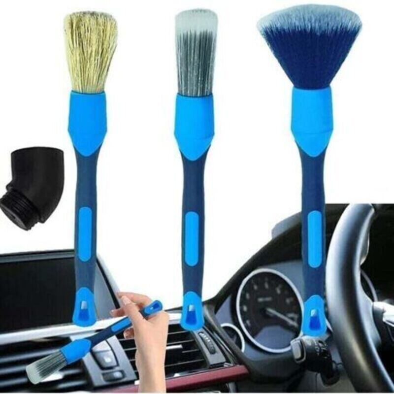 Set Di 4 Spazzole Automatiche Per La Pulizia Dell'auto, Kit Di Spazzole Per La Pulizia Dell'auto, Set Di Spazzole Per La Pulizia Dell'auto, Spazzola Per La Cura Dei Dettagli Dell'auto, Per Il Lavaggio