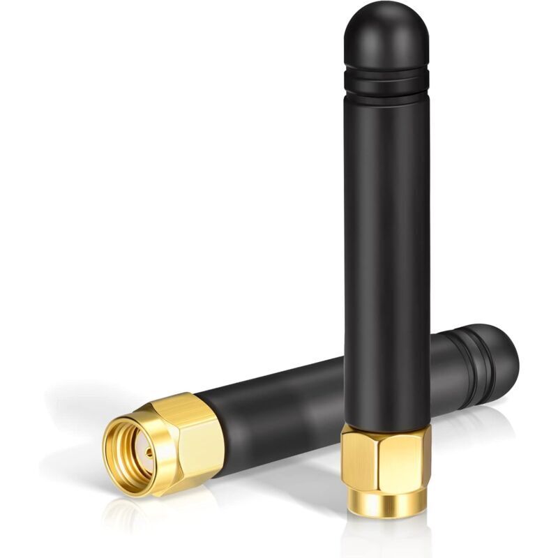 Mini Antenna Wifi Dual-band 2,4 Ghz 5 Ghz 5,8 Ghz 2 Dbi Mimo Rp-sma Maschio Per Router Wifi, Scheda Di Rete Wireless, Telecamera Ip, Adattatore Usb Di Sicurezza, Monitor Di Videosorveglianza, Confezio