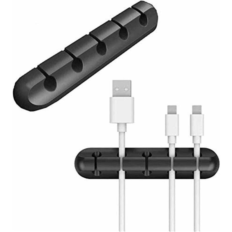Clip Per Cavi Organizzatore Per La Gestione Dei Cavi, Ganci Adesivi, Supporto Per Cavi Per Cavi Di Alimentazione E Cavi Per Accessori Di Ricarica, Cavo Per Mouse, Pc, Ufficio E Casa