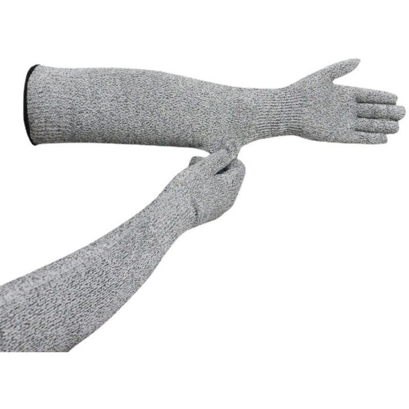 Guanti Resistenti Al Taglio Guanti Professionali Resistenti Al Taglio Ad Alta Protezione, Guanti Da Lavoro Di Sicurezza Per Guanti Protettivi Da Cucina, Guanti Di Livello 5, 45 Cm