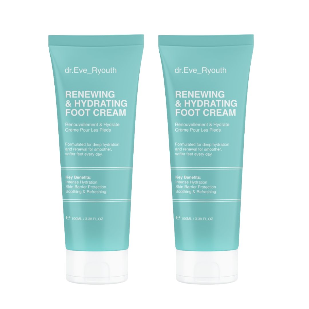 Dr. Eve_Ryouth Duo Crema Piedi Rinnovatrice e Idratante 200 ml