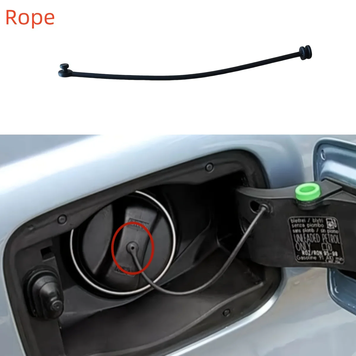 Kraftstoff Tank Kappe Anti-Verloren Seil Strap Für BMW F10E46 E36 E34 E60 F30 E30 G30 F20 F01 F11 f31 E81E39 E90 Ersatz Auto Zubehör Image