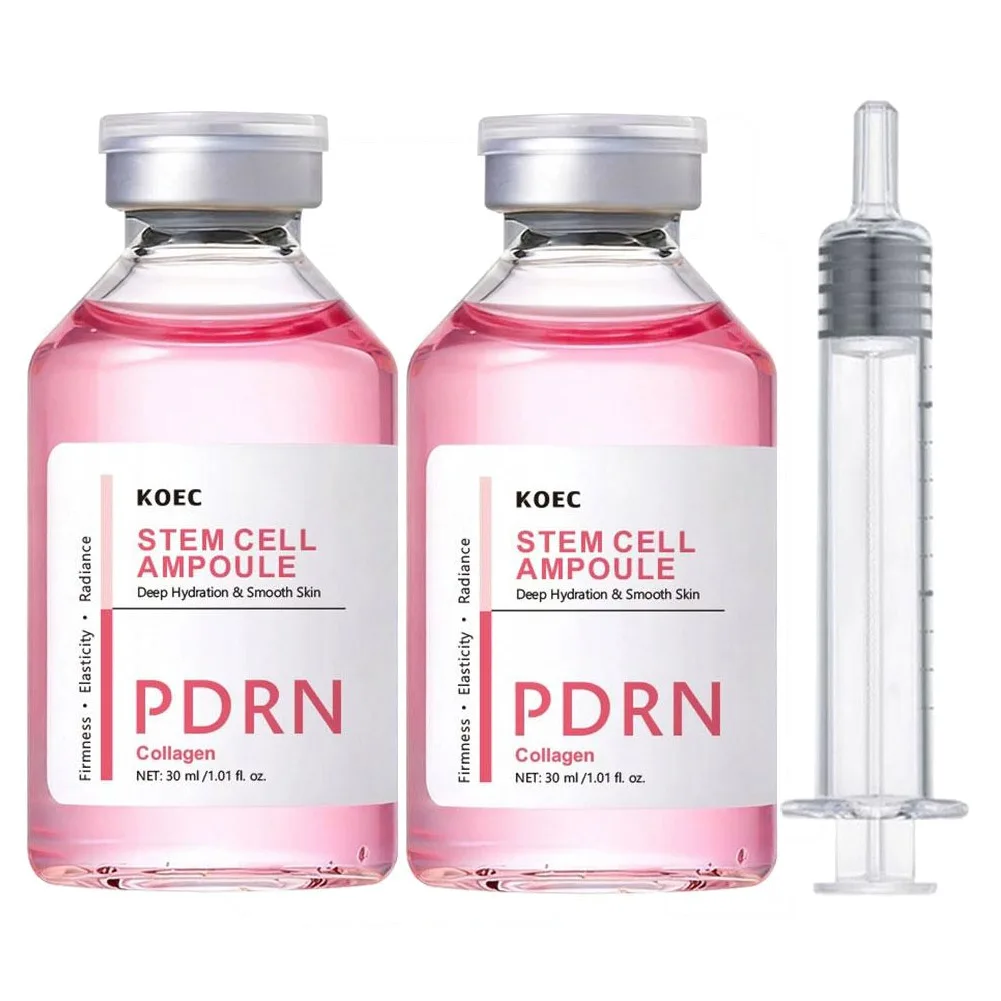 PDRN Lachs-DNA Ampulle Gesichtsserum Fortschrittliches Tiefenreparatur-Hautbarriere-Serum für Gesichtsstraffung und Aufhellung Gesichtspflege 30ml Image