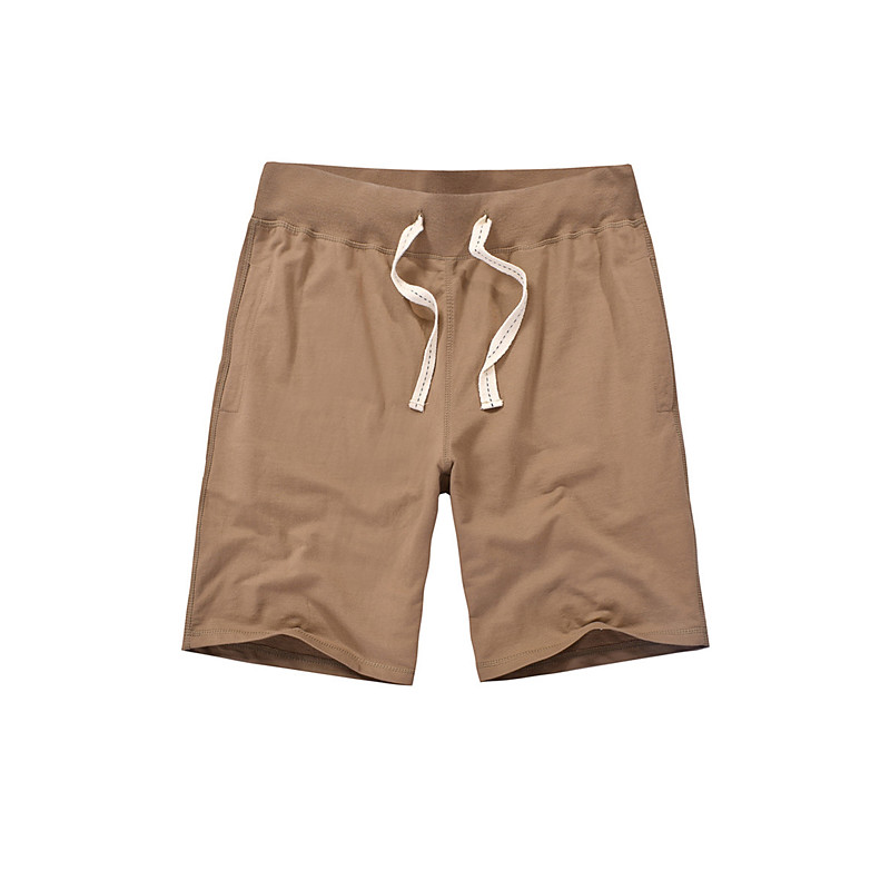 Men's Sweat Shorts Shorts Workout Shorts Casual Shorts Drawstring Pocket Elastic Waist Plain Comfort Breathable Knee Length Casual Daily Holiday Sports Fashion Blue Khaki Micro-elastic