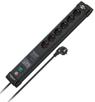 Brennenstuhl Premium Line 6-Way 3m OVP