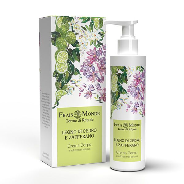 Frais Monde - Crema Corpo Legno di Cedro e Zafferano 250 ml