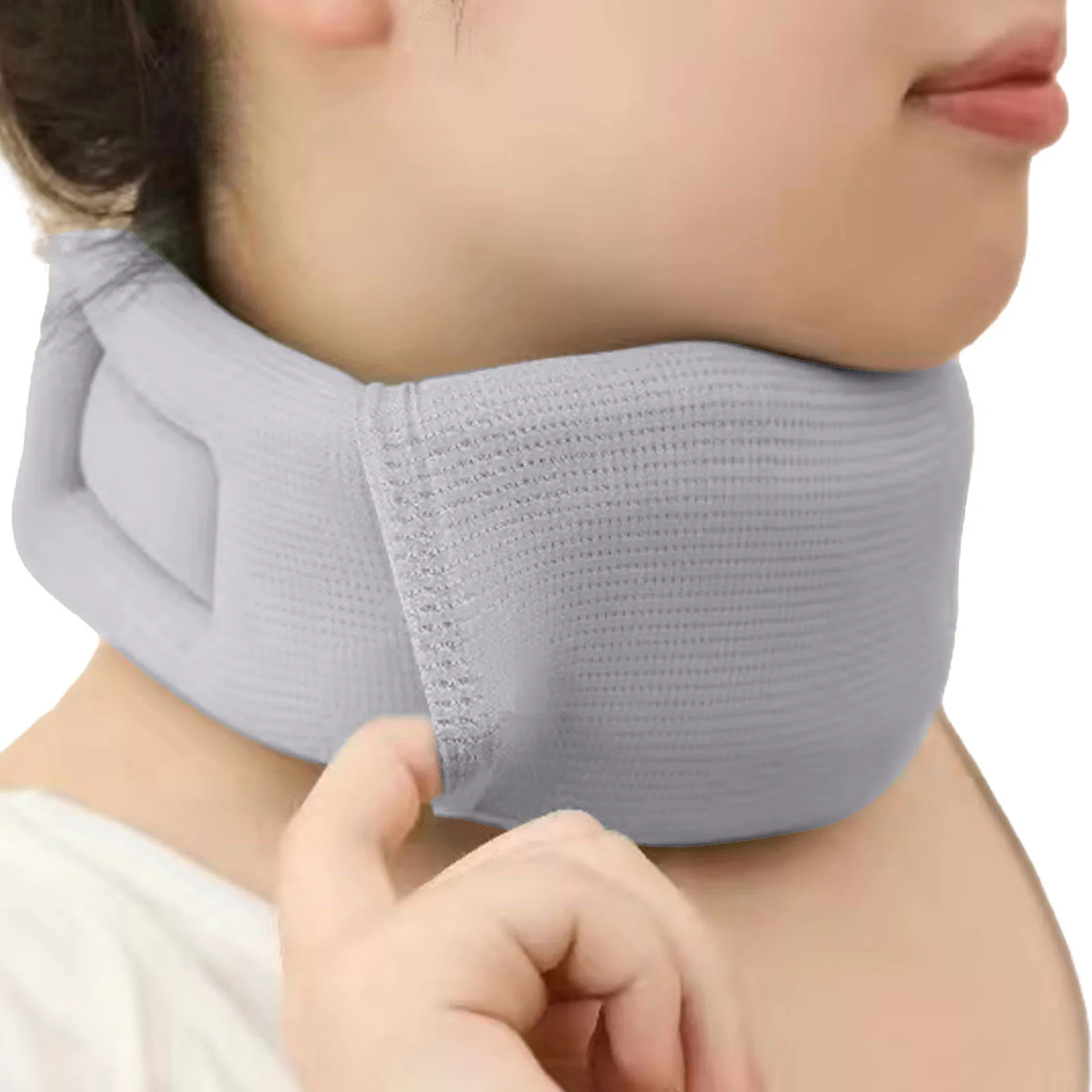 Weiche Nackenstütze, Halswirbelstützen, Memory-Schaum-Retraktor, Halsdehnungsbandage, weiches Nackenkragenkissen, heißer Verkauf in KR Image