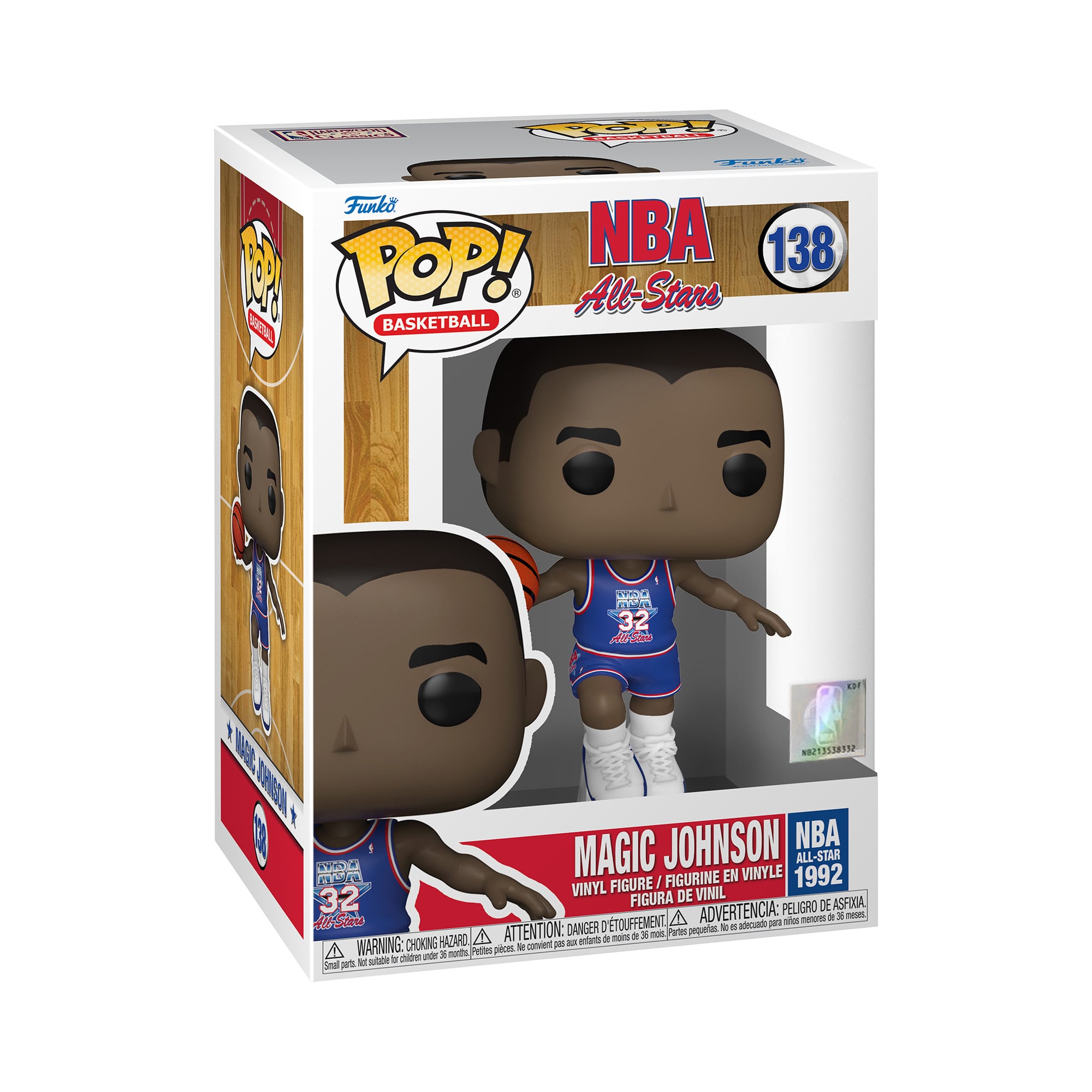 Figurine POP NBA Legends All Star 1992 - Magic Johnson - No Gender Taille: One Size Only