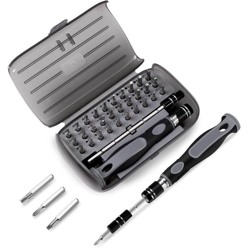 Set Di Cacciaviti Di Precisione 32 In 1 - Mini Set Di Cacciaviti Magnetici Per Kit Di Riparazione Elettronica Fai-da-te, Strumento Per Computer Per Pc, Macbook, Iphone, Occhiali, Orologi, Smartphone -