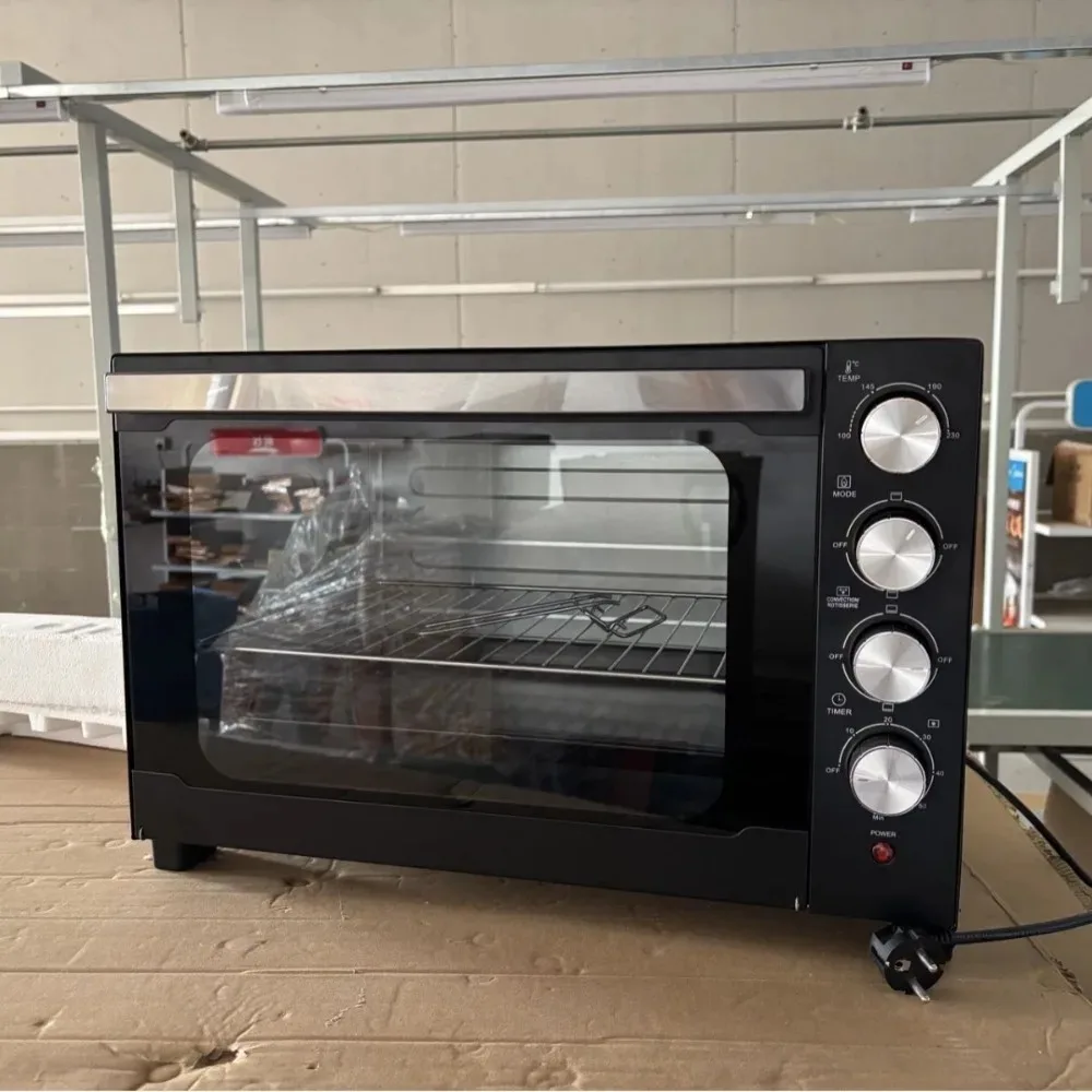 Großer Elektroofen mit 48/60L Fassungsvermögen für Haushaltsbacken, Doppelschicht-Multifunktionsofen für den Export Image