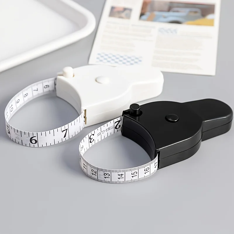 1 Stück - Automatisches Dreidimensionales Messlineal Fitness-Lineal für Taille, Hüfte, Bein und Bauchumfang Weiches Messlineal Image
