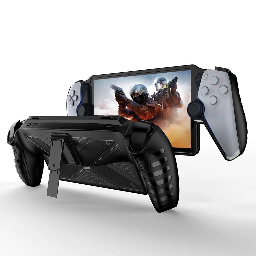 TPU-Schutzhülle für Spielkonsolen-Controller mit Ständer, Spielkonsolen-Griffschale, Schutzhülle für Portal Image