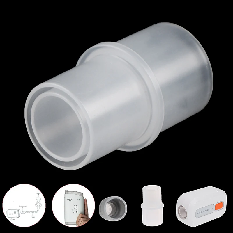 22F/15M 22M/15F Atemwegs-Anästhesie-Kreislaufverbinder Gerade 15 bis 22mm PP-Kunststoff-Adapter Image