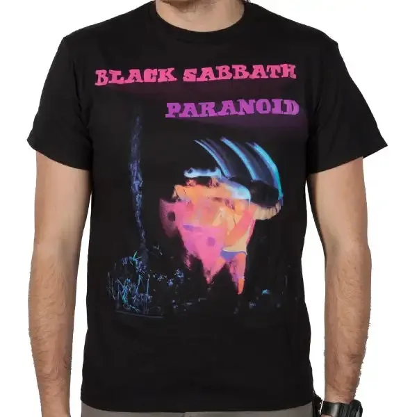 2026 Black Sabbath Vol.4 Band Bedrucktes T-Shirt, Reine Baumwolle Unisex Sommer Streetwear Top Reine Baumwolle Sommer Streetwear