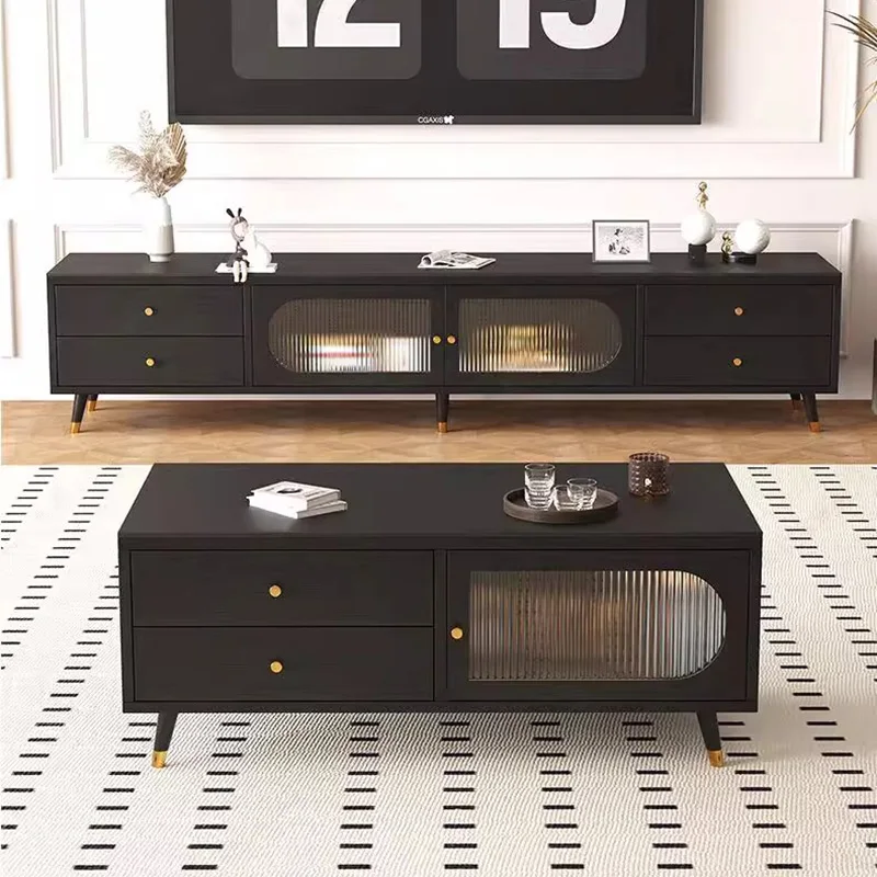 Meuble Tv Design italien avec tiroirs Unique beauté salon Meuble Tv minimaliste Premium Meuble De Rangement meubles De maison