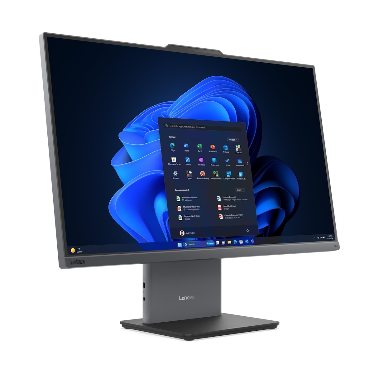 Lenovo ThinkCentre Neo50a-27 G6 27" U7 256V 16/512 FHD W11P Image