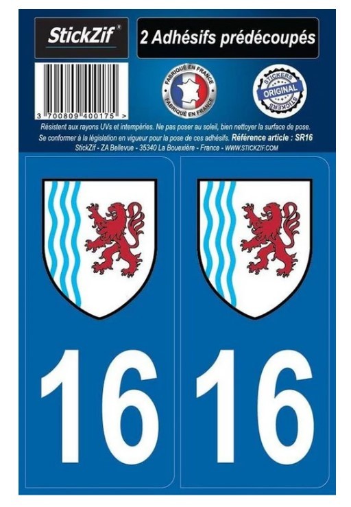 STICKZIF Aufkleber SR16
