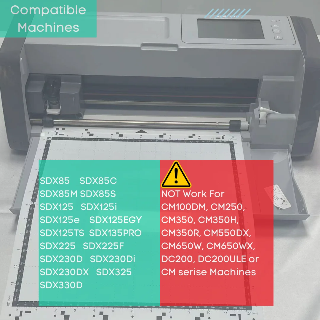 Schneidematte 12x12 Zoll für Brother Sdx Scanncut rutschfest robust langlebig kein Geruch DIY manuelle Artikel Spleißen Papierschneidepads Image