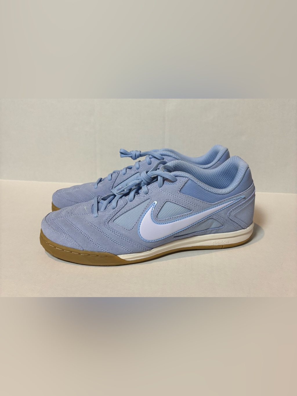 Nike Shoes | Men’s Nike Gato Aluminum Palest Purple Shoes | Color: Blue/White | Size: 10.5