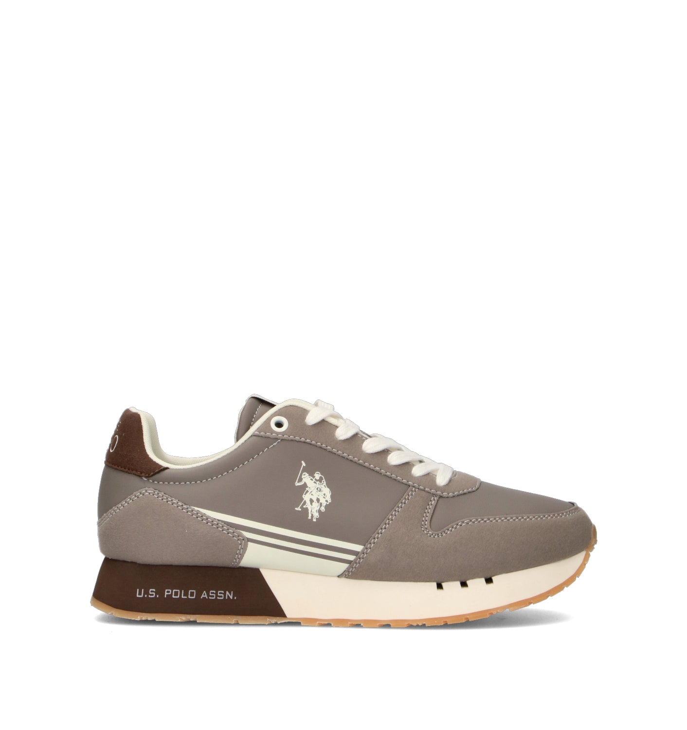 U.S. POLO ASSN. Sneaker uomo taupe