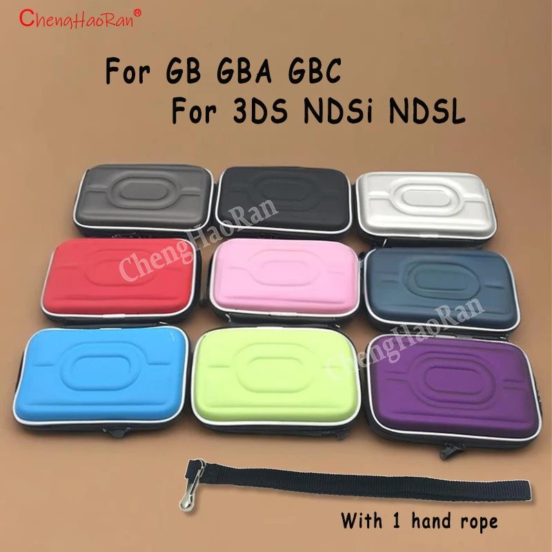 1 Stück Hartschalen-Tasche für GB GBA GBC EVA Hartschalen-Aufbewahrungstasche Schutzhülle für NDSi NDSL 3DS mit Handschlaufe Image