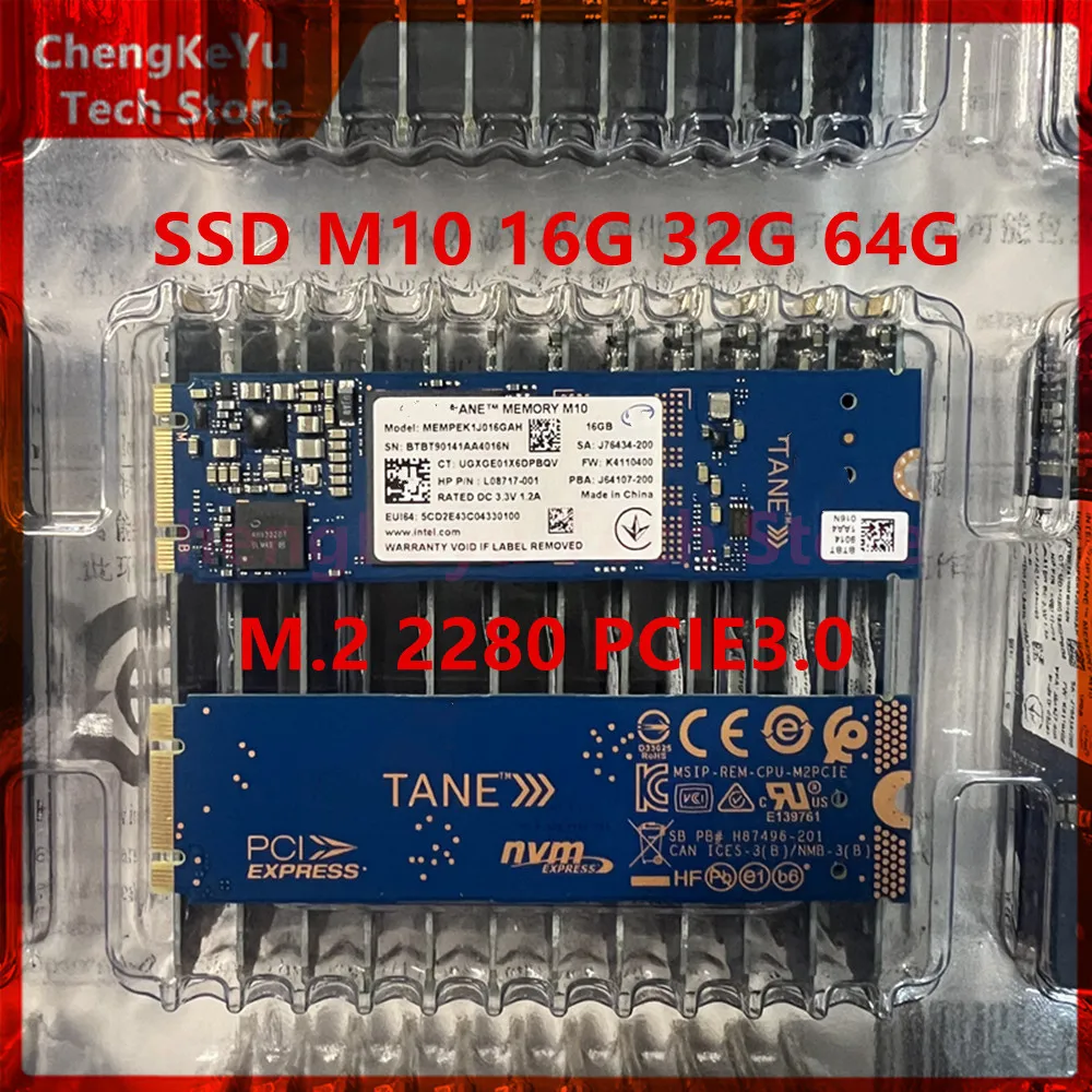 Original Neues SSD M10 2280 M.2 16 GB 32G 64G SSD PCIE3.0X2 Internes Solid-State-Laufwerk für Intel Optane Memory Image