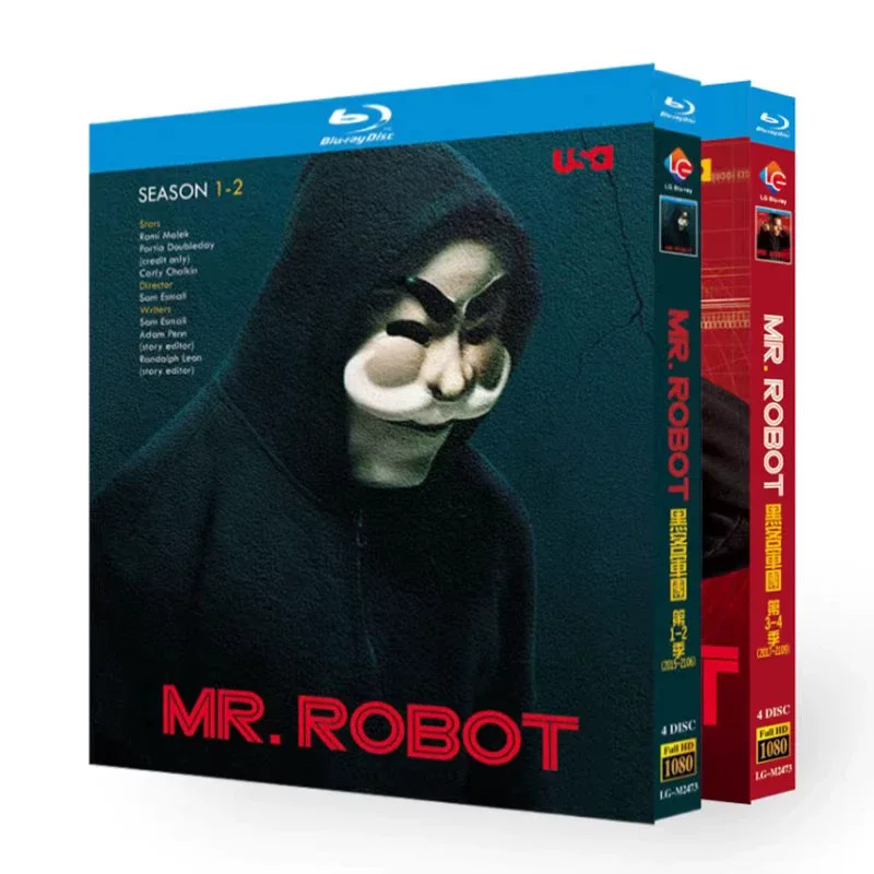 Herr. Robot Season 1-4 Blu-ray Disc Image