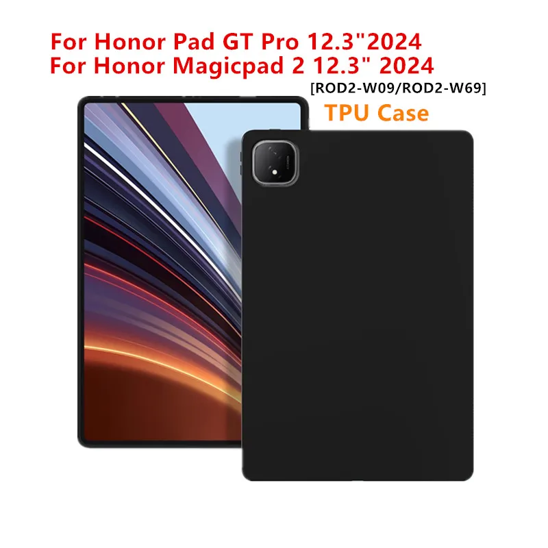 Antidrop Funda Für Honor Pad GT Pro 12,3 ROD2-W69 Silikon Schutzhülle Für Honor Magicpad2 12,3 "2024 ROD2-W09 Weiche TPU Shell Image