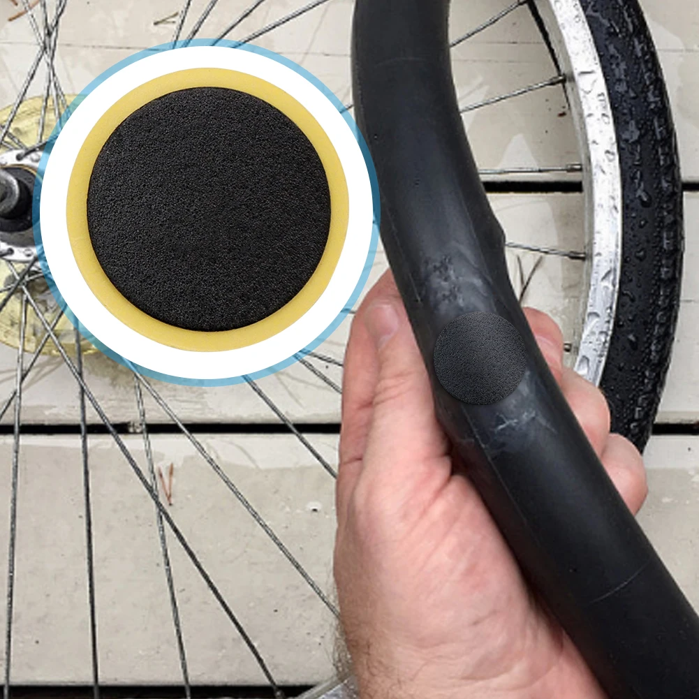 10 pièces adhésif sans colle réparation rapide voiture moto pneu réparation patchs voiture moto vélo pneu réparation outils vélo accessoires