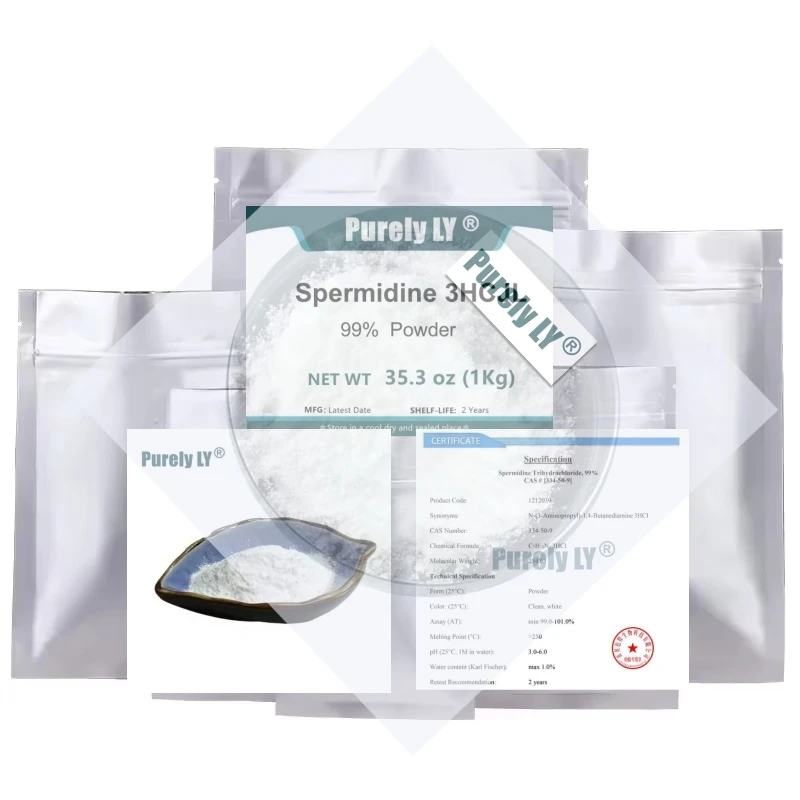 NO.049 SPER Spermidine 3H C J L POW DER Personnalisé, Suppléments de Spermidine, Extrait de Germe de Blé, Vieillissement Sain, Système Immunitaire Quotidien