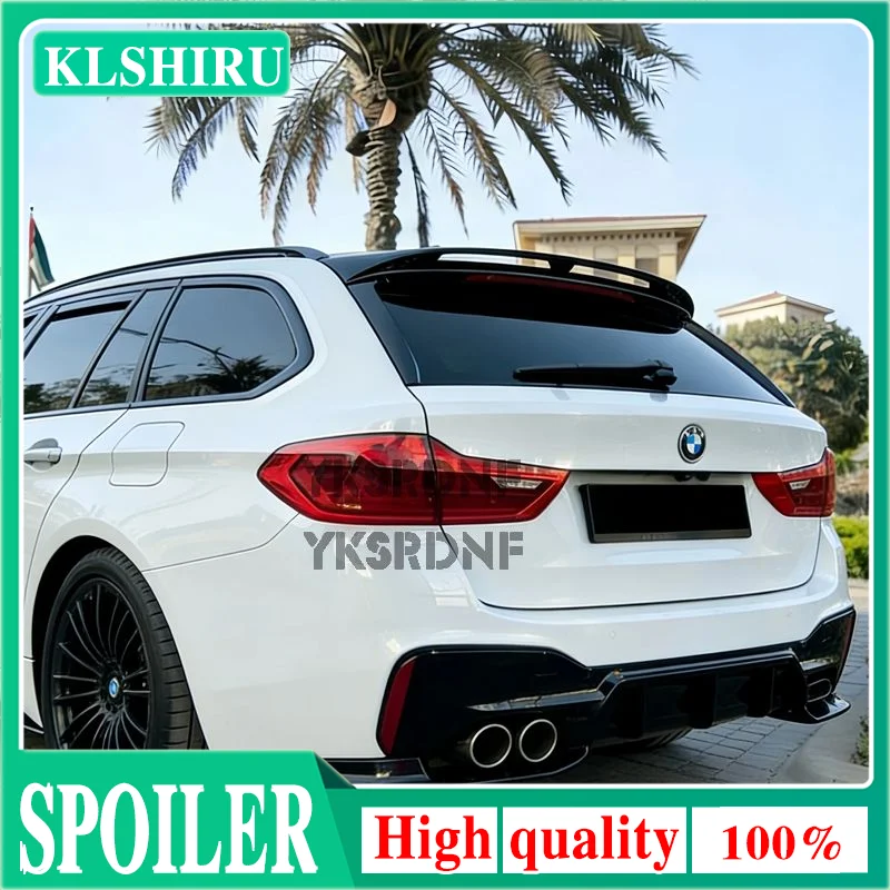 Auto-Spoiler Touring Kofferraumspoiler Heckspoiler Dachspoiler Flügel für BMW 5er G31 Touring 2017-2023 Image