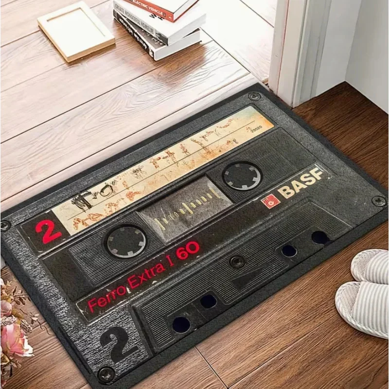 VIKAMA Cartoon Rug Non Slip Floor Mat Kitchen Bedroom Bathroom Carpet Living Room Entrance Door Mat Home Decor