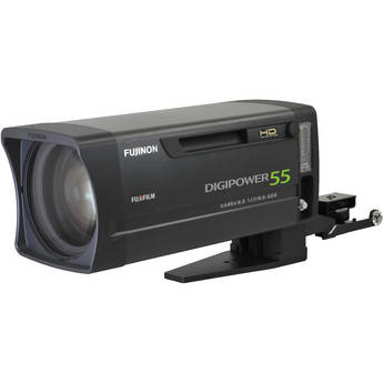 Fujinon XA55X9.5BESM 9.5-525mm f/1.7-2.9 2/3" EFP Box Lens with Lens Support XA55X9.5BESM-S5L