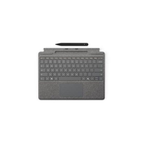 Microsoft Tablet-Tastatur »Pro + Slim Pen 2« Platin silber, 28.91x0.489x22.61 cm Image