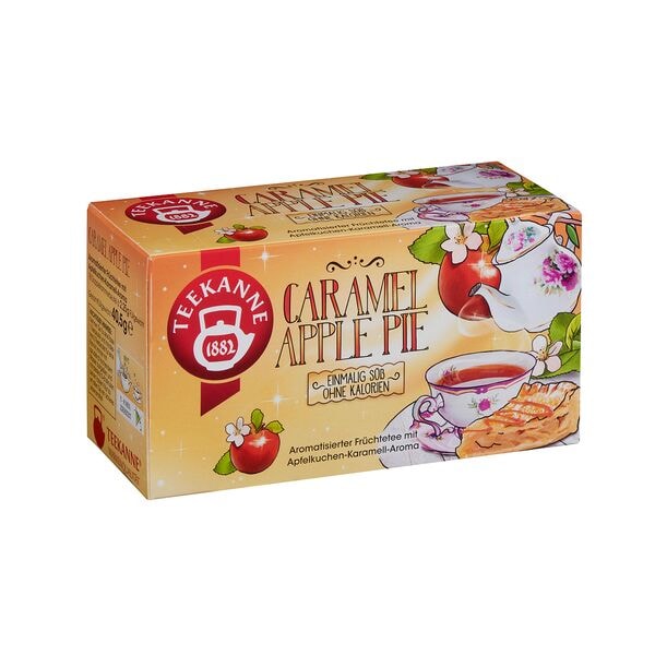 TEEKANNE Früchtetee »Caramel Apple Pie« 18 Tassenportion grün