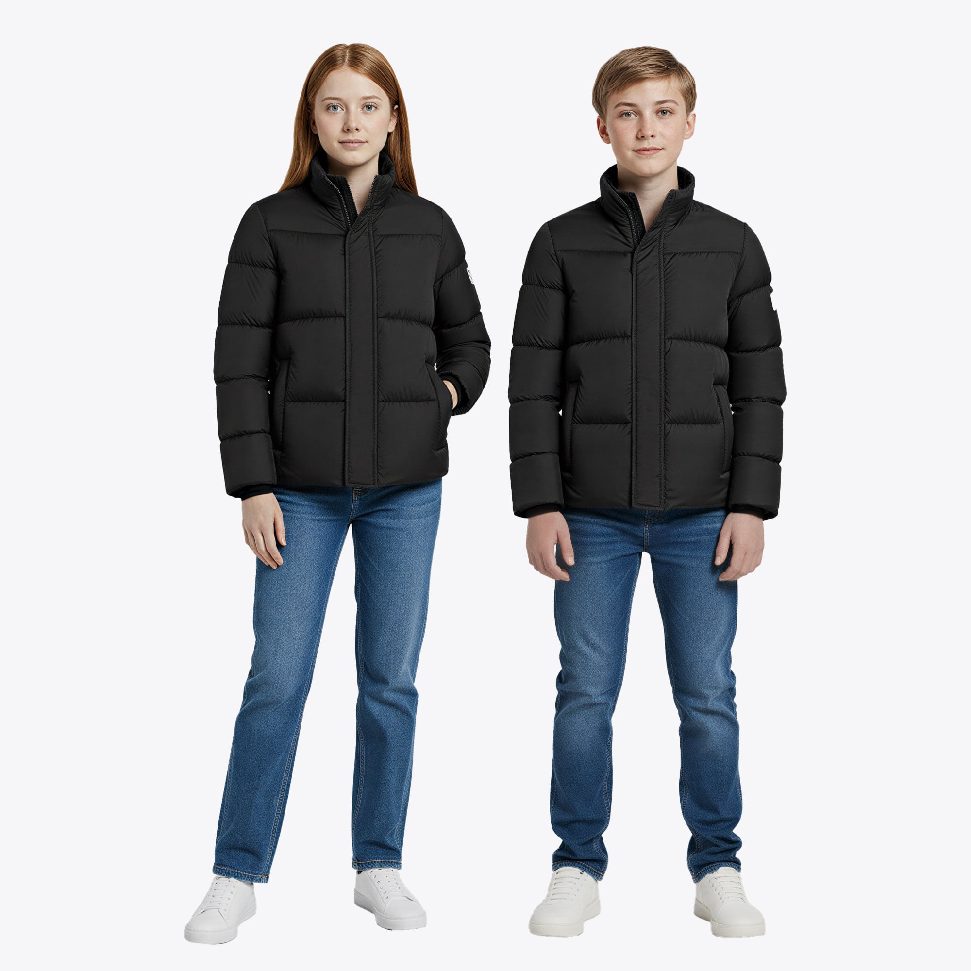 Veste d'hiver MV - Noire - Enfant - unisexe Taille: 98-104