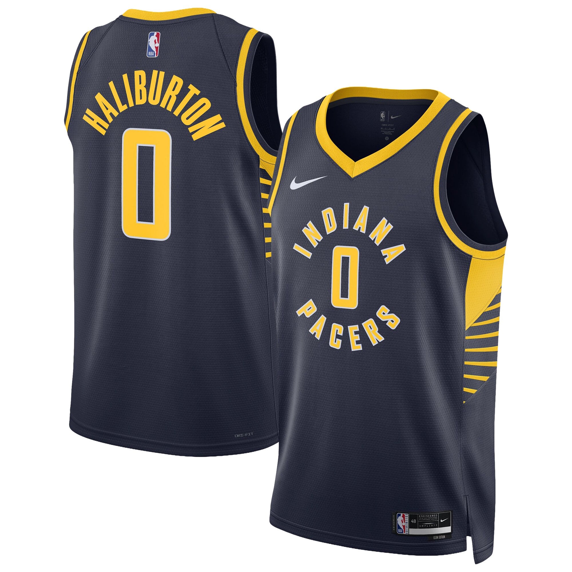 Maillot Swingman « NBA Icon » des Indiana Pacers – Tyrese Haliburton - Homme Taille: XXL